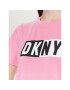 DKNY Sport Tričko DP2T5894 Ružová Classic Fit - Pepit.sk