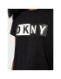 DKNY Sport Tričko DP8T5894 Čierna Regular Fit - Pepit.sk