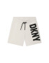 DKNY Športové kraťasy D34A91 D Biela Regular Fit - Pepit.sk