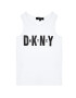 DKNY Top D35R21 S Biela Regular Fit - Pepit.sk