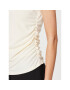 DKNY Top P3AH7QKR Écru Regular Fit - Pepit.sk