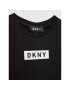 DKNY Tričko D35R93 M Čierna Regular Fit - Pepit.sk