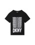 DKNY Tričko D35S76 D Čierna Regular Fit - Pepit.sk