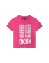 DKNY Tričko D35S76 D Ružová Regular Fit - Pepit.sk