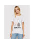 DKNY Tričko P02BNCNA Biela Regular Fit - Pepit.sk