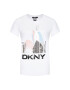 DKNY Tričko P02BNCNA Biela Regular Fit - Pepit.sk