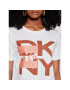 DKNY Tričko P0EBCCNA Biela Regular Fit - Pepit.sk