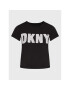 DKNY Tričko P2FKHGWG Čierna Regular Fit - Pepit.sk