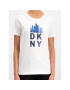 DKNY Tričko P9CHOAHK Biela Oversize - Pepit.sk