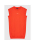 DKNY Úpletové šaty D32820 S Oranžová Regular Fit - Pepit.sk