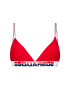 Dsquared2 Underwear Podprsenka Bralette D8R103230 Červená - Pepit.sk