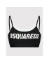 Dsquared2 Underwear Podprsenkový top D8RF03730 Čierna - Pepit.sk