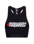 Dsquared2 Underwear Podprsenkový top D8RG03480 Čierna - Pepit.sk