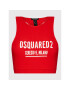 Dsquared2 Underwear Podprsenkový top D8RG03900 Červená - Pepit.sk