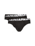 Dsquared2 Underwear Súprava 2 kusov slipov DCX670030 Čierna - Pepit.sk