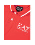 EA7 Emporio Armani Polokošeľa 3HBF51 BJ02Z 1453 Červená Regular Fit - Pepit.sk