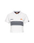 Ellesse Polokošeľa Annamaria Crop SGE08475 Biela Regular Fit - Pepit.sk