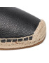 Emporio Armani Espadrilky X4S026 XN173 00002 Čierna - Pepit.sk