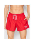 Emporio Armani Underwear Plavecké šortky 211752 2R438 00173 Červená Regular Fit - Pepit.sk