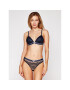 Emporio Armani Underwear Podprsenka Bralette 164298 1P216 00135 Tmavomodrá - Pepit.sk