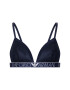 Emporio Armani Underwear Podprsenka Bralette 164298 1P216 00135 Tmavomodrá - Pepit.sk