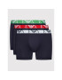 Emporio Armani Underwear Súprava 3 kusov boxeriek 111473 2F715 70435 Tmavomodrá - Pepit.sk