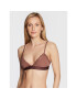 Etam Podprsenka Bralette Ditsy 6531365 Hnedá - Pepit.sk