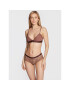 Etam Podprsenka Bralette Ditsy 6531365 Hnedá - Pepit.sk