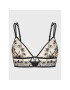 Etam Podprsenka Bralette Fougue 6535101 Čierna - Pepit.sk