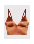 Etam Podprsenka Bralette Perfect Glow 6528277 Hnedá - Pepit.sk