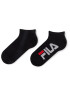 Fila Súprava 2 párov kotníkových ponožiek unisex Calza Invisibile F9199 Čierna - Pepit.sk