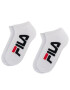 Fila Súprava 2 párov kotníkových ponožiek unisex Calza Invisible F9199 Biela - Pepit.sk