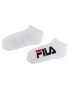 Fila Súprava 2 párov kotníkových ponožiek unisex Calza Invisible F9199 Biela - Pepit.sk