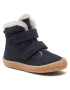 Froddo Čižmy Minni Suede Velcro G2110126-4 S Modrá - Pepit.sk