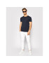 Gant Tričko Contrast Logo 2053004 Tmavomodrá Regular Fit - Pepit.sk