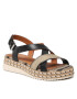 Geox Espadrilky D Eolie D D25SRD 043ZI C9999 Čierna - Pepit.sk