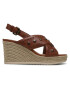 Geox Espadrilky D Ponza A D15GVA 000TU C0013 Hnedá - Pepit.sk