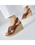 Geox Espadrilky D Ponza A D15GVA 000TU C0013 Hnedá - Pepit.sk