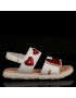 Geox Sandále J Sandal Haiti Girl J358ZB0BCKCC0050 D Biela - Pepit.sk