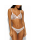 Gossard Podprsenka s kosticami Glossies Sheer Moulded 6271 Biela - Pepit.sk