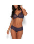 Gossard Podprsenka s kosticami Glossies Sheer Moulded 6271 Tmavomodrá - Pepit.sk