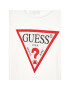 Guess Blúzka J2YI50 K6YW1 Biela Regular Fit - Pepit.sk