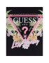 Guess Blúzka Triangle Flowers W3GI48 J1314 Čierna Slim Fit - Pepit.sk