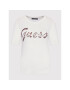 Guess Blúzka W2YR28 Z2NQ0 Biela Slim Fit - Pepit.sk