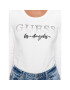 Guess Blúzka W3BI35 J1314 Biela Slim Fit - Pepit.sk