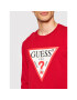 Guess Mikina M1RQ37 K6ZS1 Červená Slim Fit - Pepit.sk