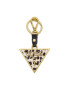 Guess Prívesok Leather Triangle Keyring RW7420 P2201 Zlatá - Pepit.sk