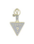 Guess Prívesok Mirror Triangle Keyring RW7424 P2201 Modrá - Pepit.sk