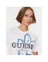 Guess Tričko Ann V3BI07 K8FQ4 Biela Regular Fit - Pepit.sk