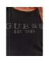 Guess Tričko Crysta W3GI76 K8G01 Čierna Regular Fit - Pepit.sk